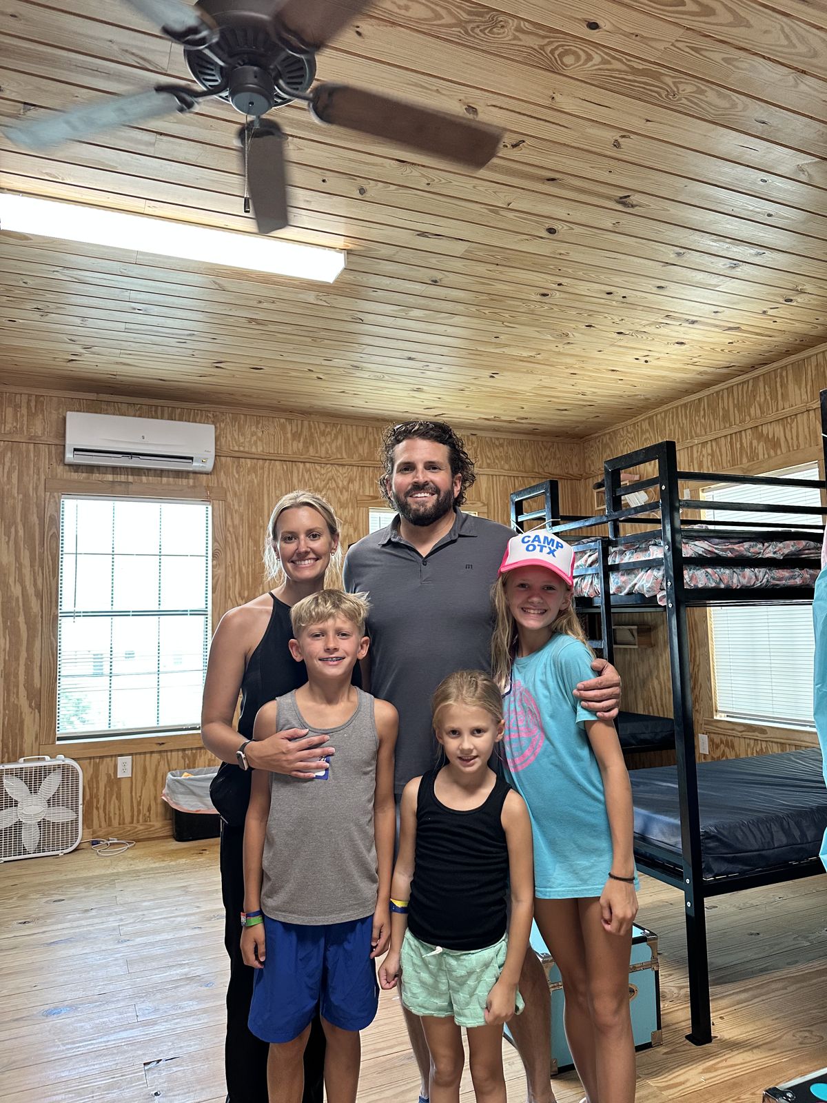 The Kieley family together