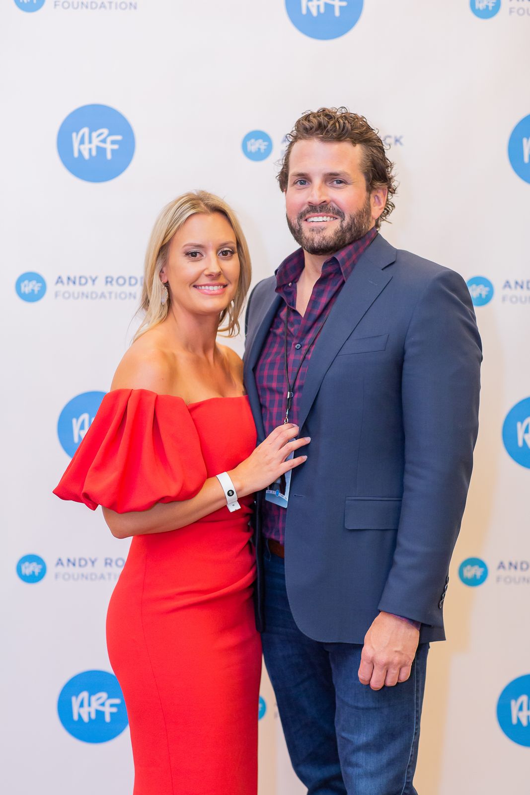 Tom and his wife at a charity gala